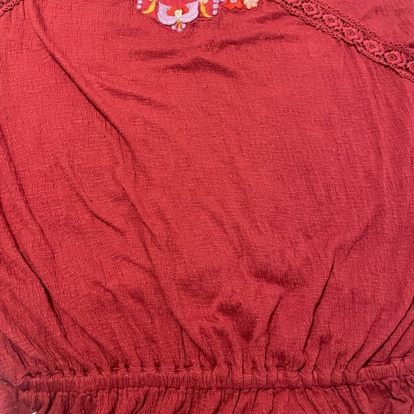Free People Embroidered Women's Top - Picture 3 of 7